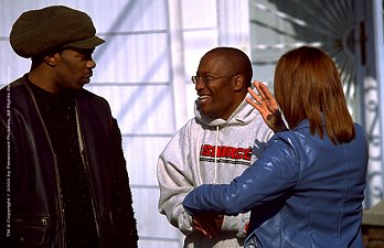 John directing Busta Rhymes and Toni Collette